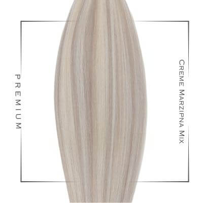 Extensions Farbe Creme Marzipan Mix