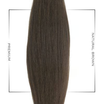 Extensions Farbe Premium Natural Brown
