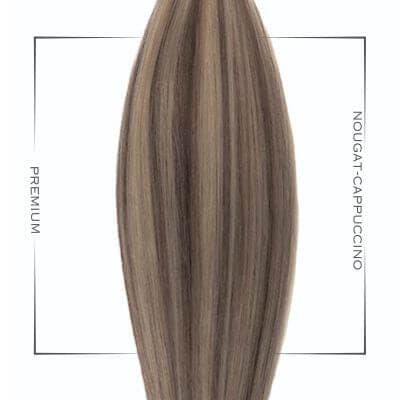 Extensions Farbe Premium Nougat-Cappuccino