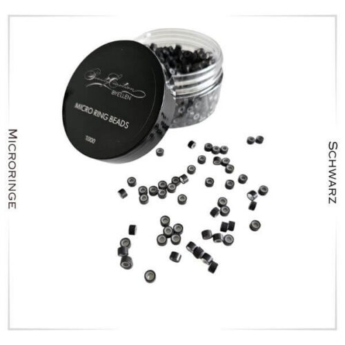 Microringe-Beads schwarz